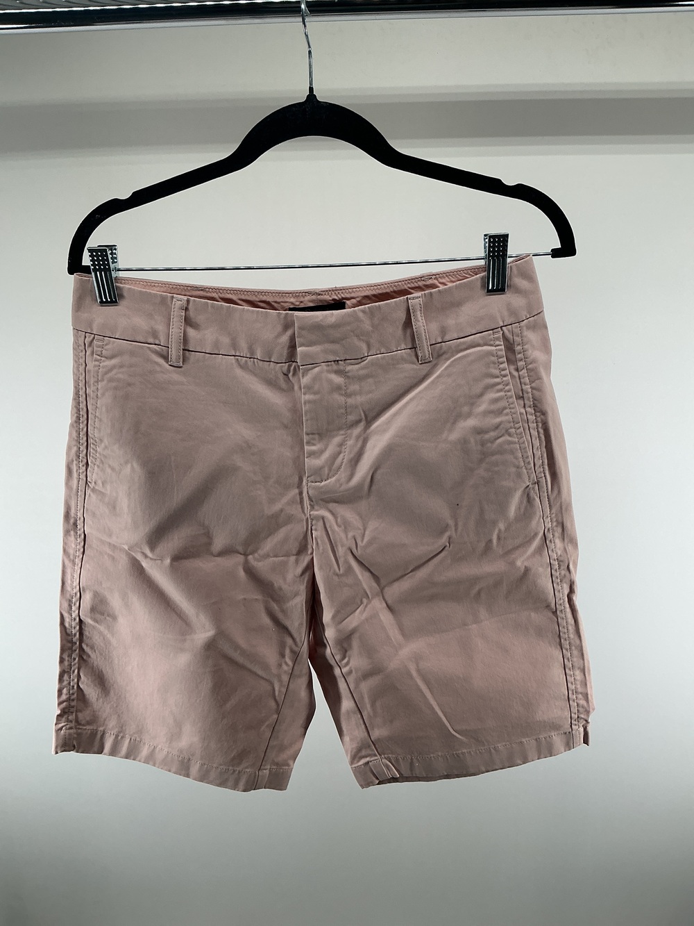 Organic Stretch Cotton Chino Bermuda Shorts